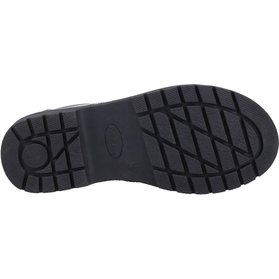 Hush Puppies SALLY PATENT SENIOR Leer Meisjes Zwarte Brogues - Image 3