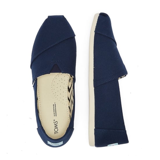 TOMS Alpargata Katoen Canvas Dames Navy Espadrilles - Image 6
