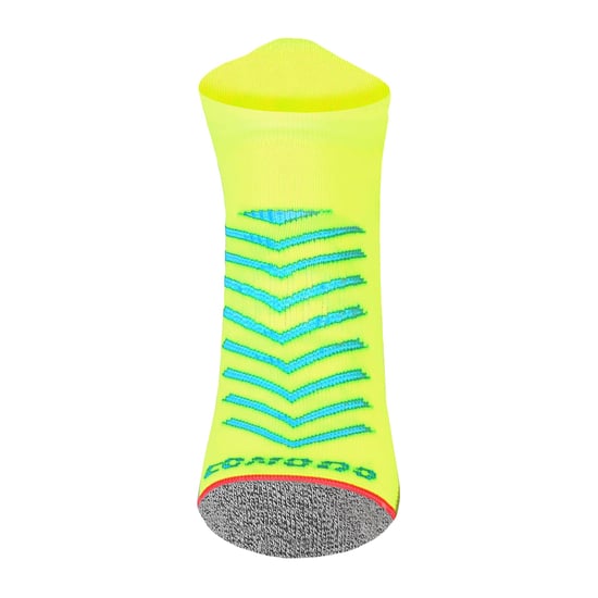 Hi Viz hardloopsokken | Comodo | Lichtgewicht Anti Blaar Sportsokken | Reflecterende Coolmax-sokken - Neon Geel - Image 4