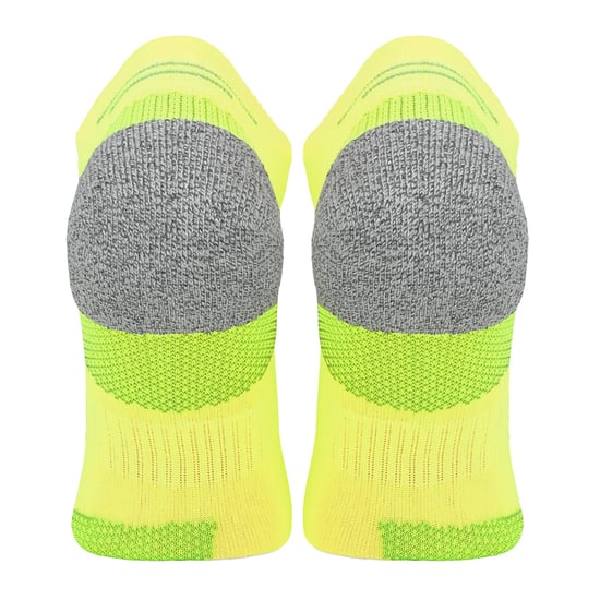 Hi Viz hardloopsokken | Comodo | Lichtgewicht Anti Blaar Sportsokken | Reflecterende Coolmax-sokken - Neon Geel - Image 5