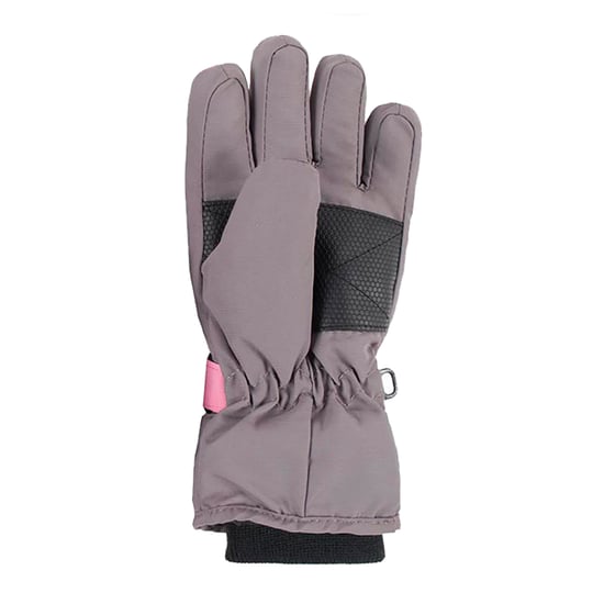 Heat Holders - Waterdichte thermo skihandschoenen voor kinderen - Roze / Grijs - Image 4