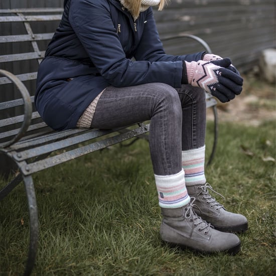 Heat Holders - Thermische sokken met damespatroon - Greystoke - Image 3