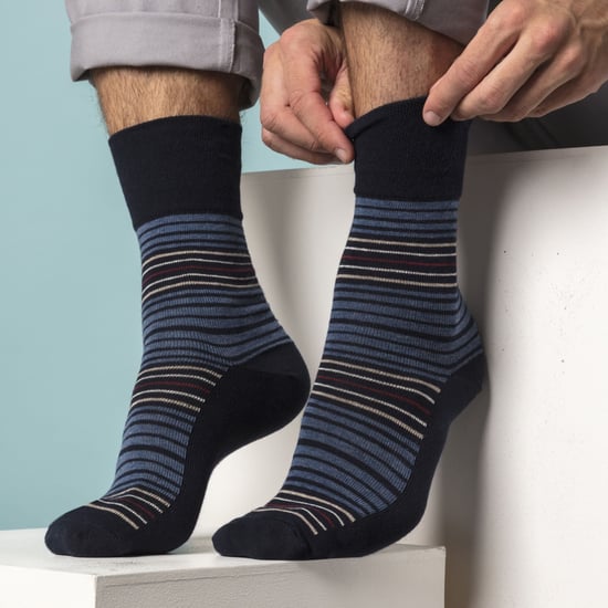 6 paar sokken zonder elastiek herensokken met zachte grip 39-45 Uk - MGG49 - Image 5