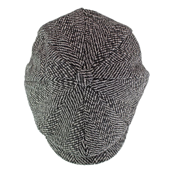 Heren fleece gevoerde wollen Bakerboy Cap - GL606 - Image 4