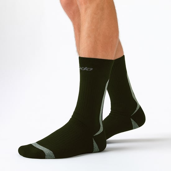 Comodo - Thermische wandelsokken van merinowol - Khaki Green - Image 3