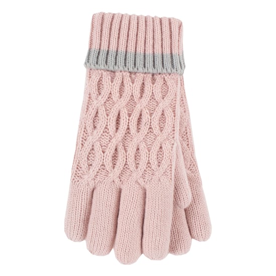 Heat Holders Meisjes Thermische Pom Pom Muts En Handschoenen - Schemerig Roze - Image 4