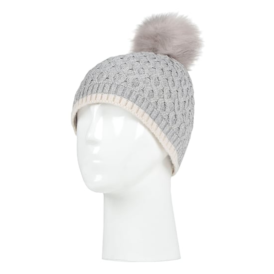 Heat Holders Meisjes Thermische Pom Pom Muts En Handschoenen - Wolkengrijs - Image 3