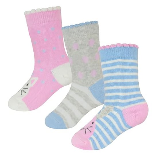6 paar sokken voor babymeisjes met vlinderdesign - Dier - Image 4