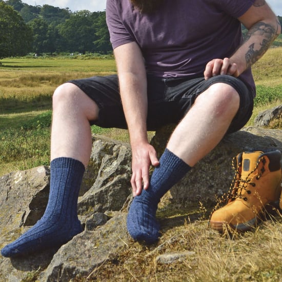 Sock Snob - 12 paar wollen laarzensokken voor heren - Zwart - Image 5