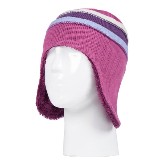 Heat Holders - Pom Pom Muts En Wanten Set Voor Meisjes - Rode Violet - Image 3
