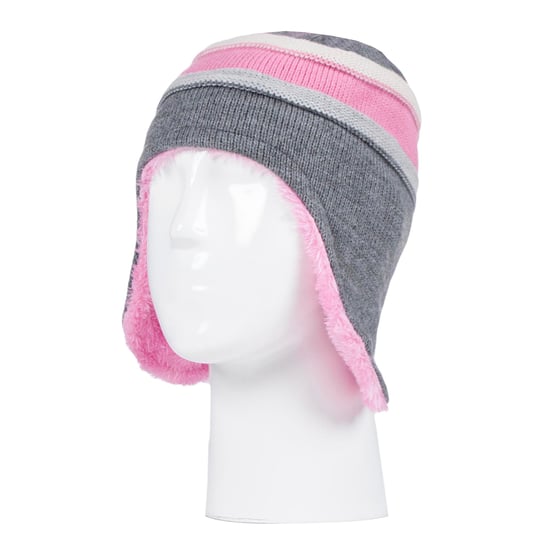 Heat Holders - Pom Pom Muts En Wanten Set Voor Meisjes - Kiezelgrijs - Image 3