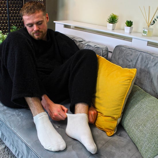 12 paar thermo laag uitgesneden trainersokken voor heren - Wit - Image 5