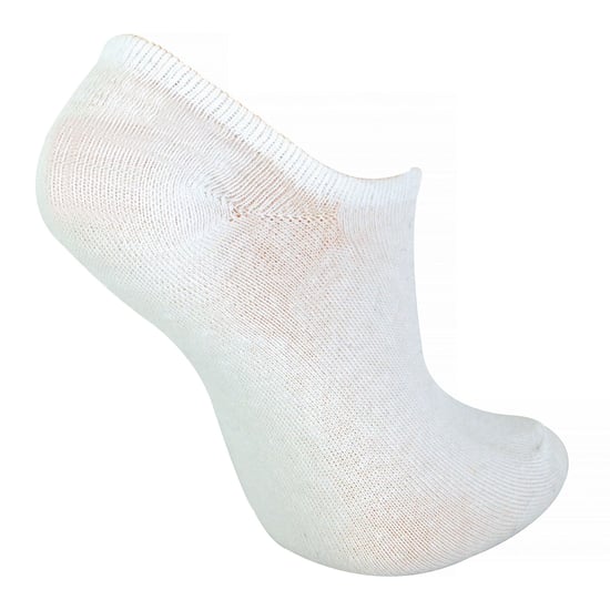 Sock Snob 10 paar ademende onzichtbare kindersokken - Wit - Image 4