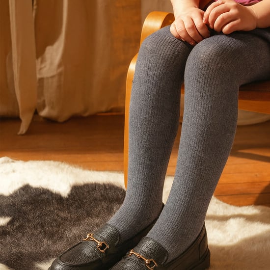 Heat Holders - 3 paar ondoorzichtige schoolleggings voor meisjes - Grijs - Image 4