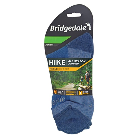 Bridgedale - Kinderen Merino Wol Wandelsokken - Storm Blauw - Image 2