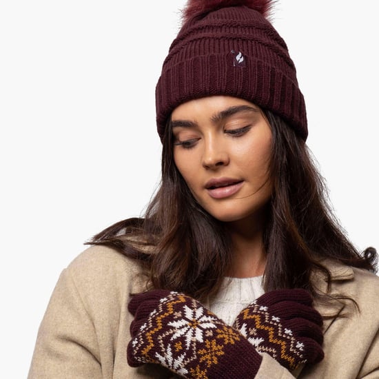 Heat Holders Dames Winter Bont Pom Pom Beanie Muts - Room - Image 5