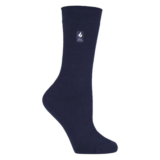 Heat Holders Ultra Lite - 4 Paar Multipack Dames Thermosokken | Ultra Dunne Warme Sokken voor Dress Socks in de Winter - Marineblauw - Image 3