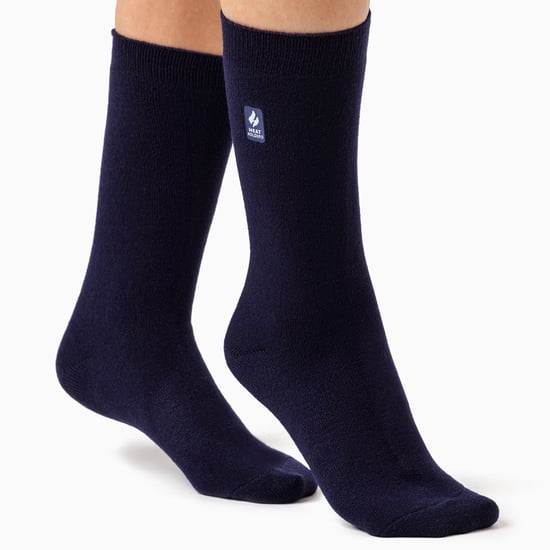 Heat Holders Ultra Lite - 4 Paar Multipack Dames Thermosokken | Ultra Dunne Warme Sokken voor Dress Socks in de Winter - Marineblauw - Image 4