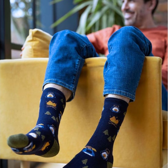 Heren Cozy Fleece-Lined Hobby Sokken | Novelty Fluffy Thermo Sokken - Grumpy Socks - Image 3