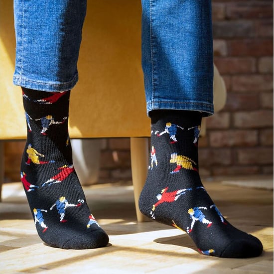 Heren Cozy Fleece-Lined Hobby Sokken | Novelty Fluffy Thermo Sokken - Grumpy Socks - Image 4