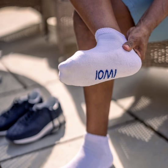 IOMI - 12 paar Gedempte Diabetische Trainersokken - Wit - Image 3