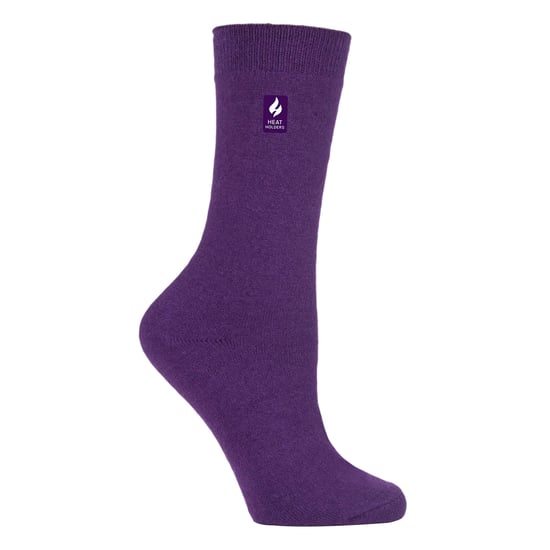 Heat Holders Ultra Lite - 4 Paar Multipack Dames Thermosokken | Ultra Dunne Warme Sokken voor Kousen in de Winter - Paars - Image 3