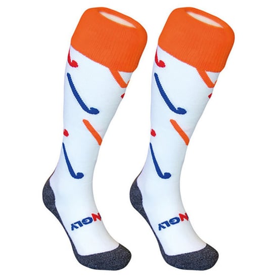 Hockeysokken met Coole Hockeystick Ontwerpen | Hingly | Heren & Dames | Ideaal voor Sport - Wit - Image 5
