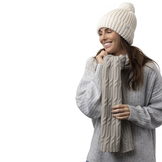 Heat Holders - Luxe fleece wintersjaal voor dames - Zwart - Image 3
