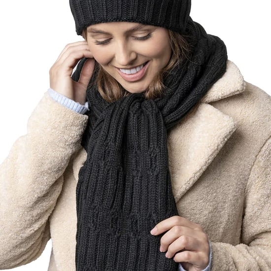 Heat Holders - Luxe fleece wintersjaal voor dames - Zwart - Image 4