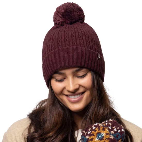 Heat Holders - Thermische muts voor dames met pompon - Groenblauw - Image 3