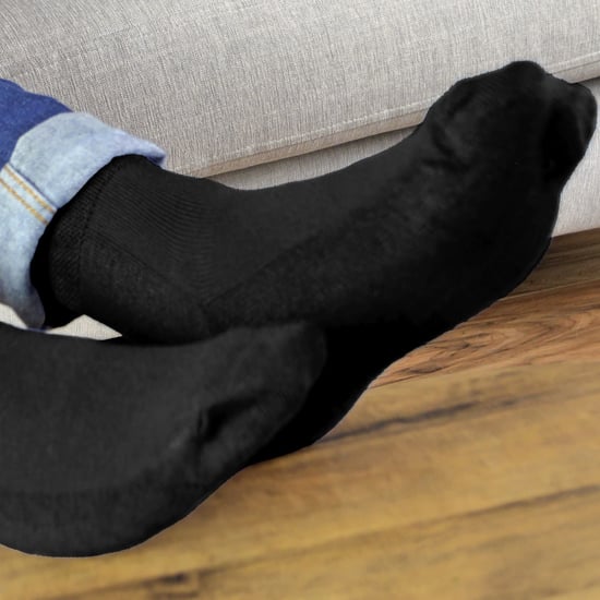 Dr.Socks - 4 paar bamboe diabetische sokken voor heren - Zwart - Image 4