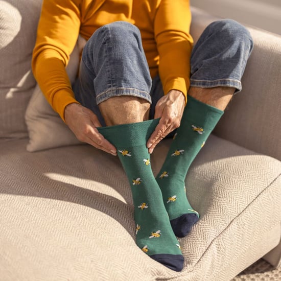 6 paar sokken zonder elastiek herensokken met zachte grip 39-45 Uk - Vrij Geboren - Image 5
