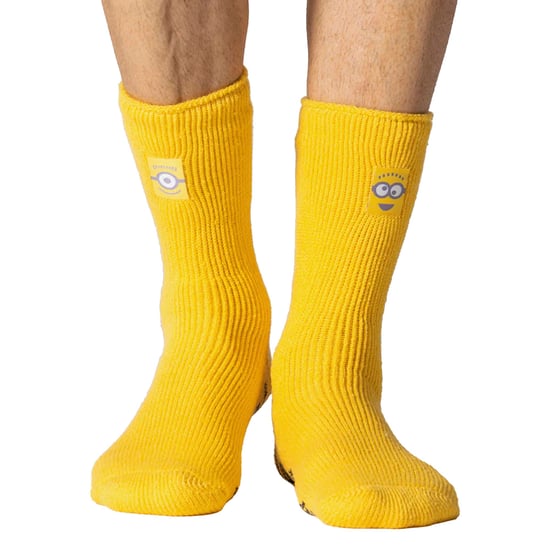Heat Holders Thermische pantoffelsokken met filmthema voor heren - Minions - Image 4