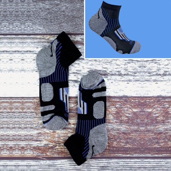 Sock Snob - 12 paar zwarte fietssokken voor heren - Zwart - Image 3