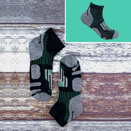 Sock Snob - 12 paar zwarte fietssokken voor heren - Zwart - Image 4