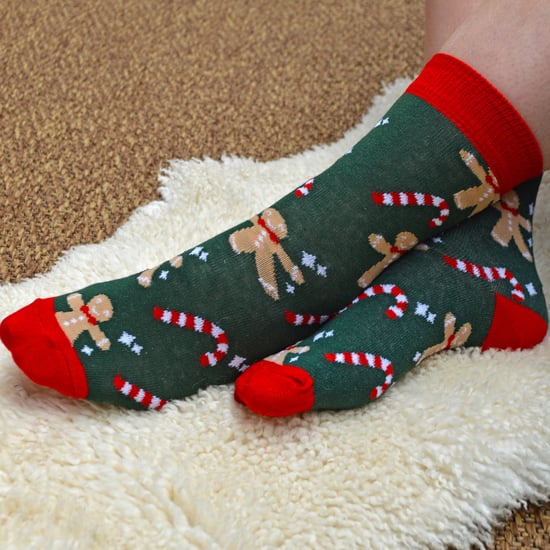 Dames kleurrijke nieuwe kerstsokken - 6 Pack - Image 4