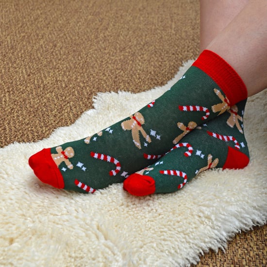Dames kleurrijke nieuwe kerstsokken - 12 Pack - Image 4
