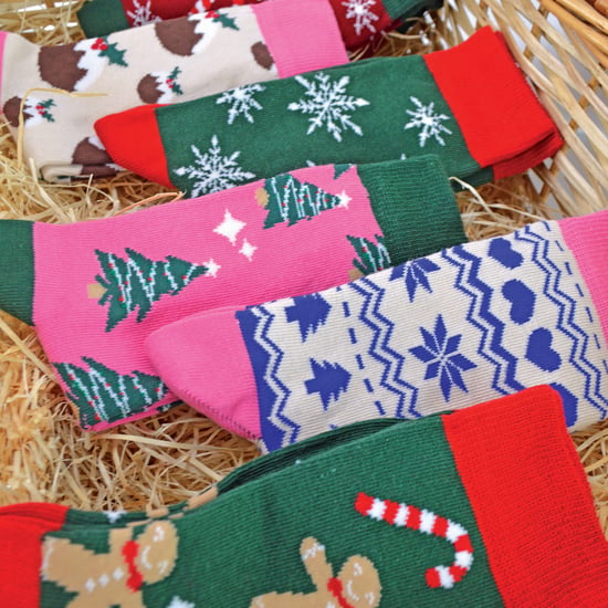 Dames kleurrijke nieuwe kerstsokken - 12 Pack - Image 5