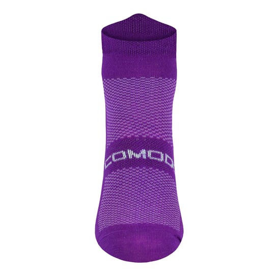 Merinowol hardloopsokken | Comodo | Lichtgewicht gedempte enkelsportsokken voor heren en dames - Fuchsia - Image 4