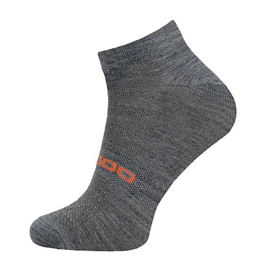 Merinowol hardloopsokken | Comodo | Lichtgewicht gedempte enkelsportsokken voor heren en dames - Donker Grijs - Image 3
