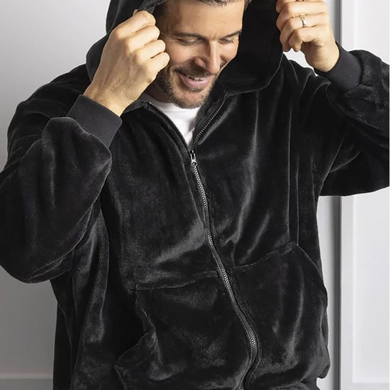 Heat Holders - Heren Soul Warming Zachte Fleece Lounge Hoodie - Zwart - Image 3