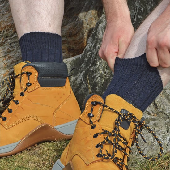 Sock Snob - 12 paar wollen laarzensokken voor heren - Bruin - Image 3
