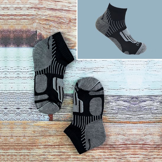 Sock Snob - 12 paar zwarte fietssokken voor dames - Zwart - Image 5