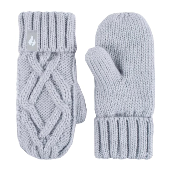 Heat Holders Meisjes Majestueuze Trapper Hat Mitts Set - Vorstgrijs - Image 4
