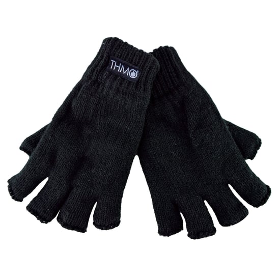 THMO - Thermische winterhandschoenen zonder vingers voor kinderen - Zwart - Image 4