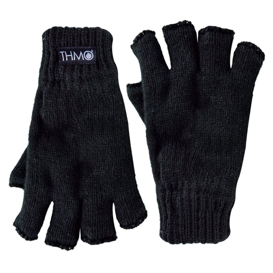 THMO - Thermische winterhandschoenen zonder vingers voor kinderen - Zwart - Image 5