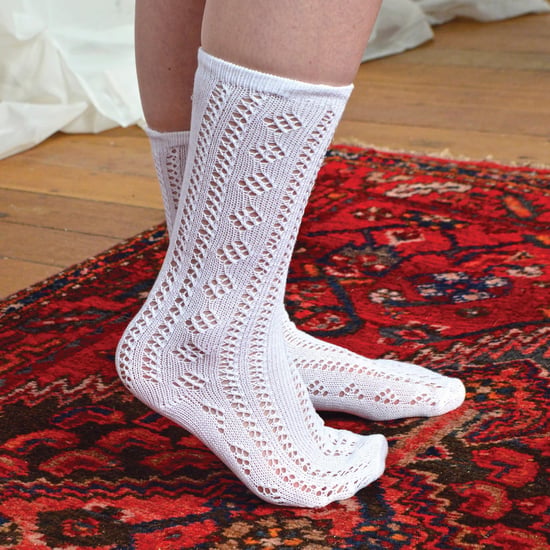 12 Paar Multiverpakking Meisjes Pelerine Enkelsokken | Katoenen gebreide design witte schoolsokken - Wit - Image 5