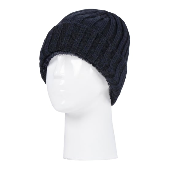 Heat Holders Geribbelde wintermuts voor jongens - Zwart - Image 3