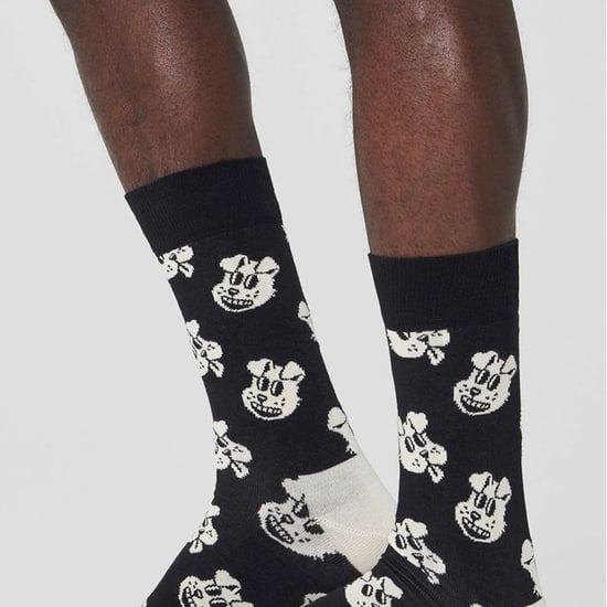 Happy Socks Noviteit Kleurige Heldere Katoenmix Hondensokken - Zwart - Image 4