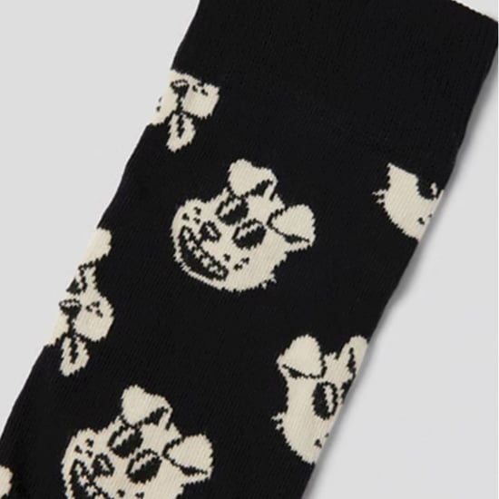 Happy Socks Noviteit Kleurige Heldere Katoenmix Hondensokken - Zwart - Image 5